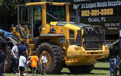 Bring a truck to Fun4 Gator Kids Touch-a-Truck